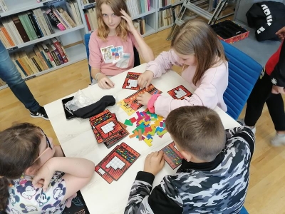 Grypy Wychowawcze gry planszowe w Bibliotece